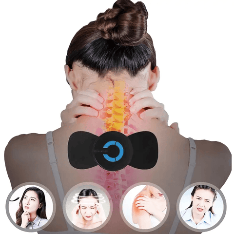 Portable Neck Massager for Relaxation & Fatigue Relief - Spine Massager
