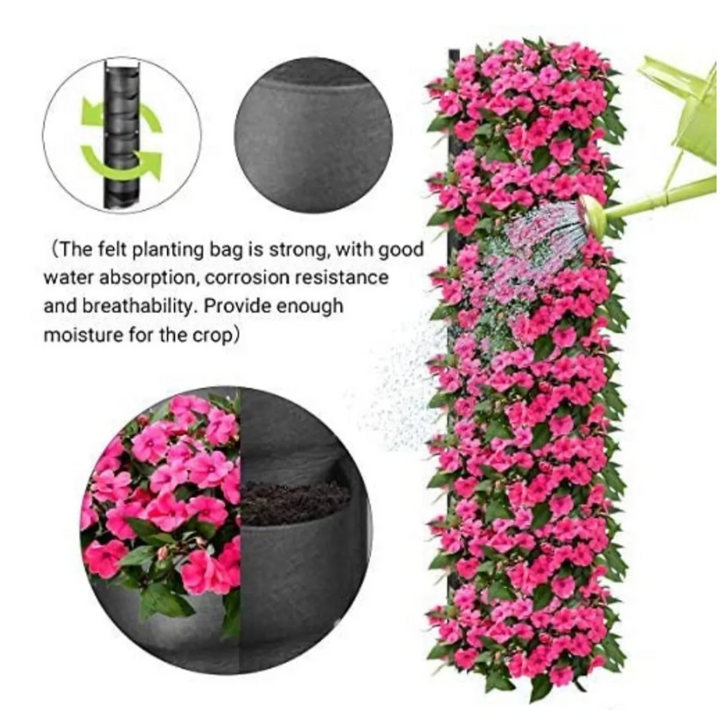 Vertical Hanging Garden Flower Pots-waterproof