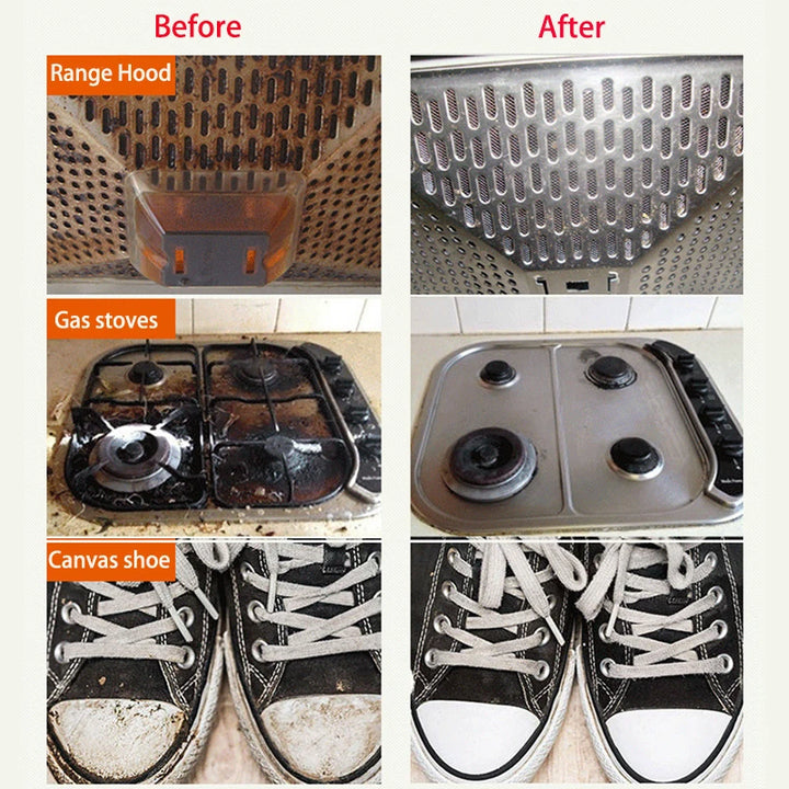 Magic Eraser Sponge Set – 100 Pcs for Easy Deep Cleaning