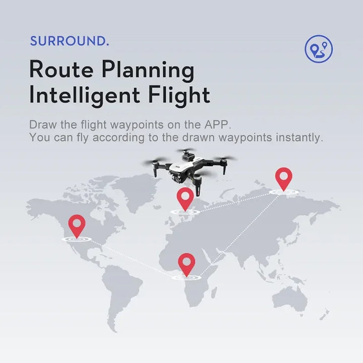 S2S Drone 8K Xiaomi 5G GPS HD Aerial Photography Dual-Camera Omnidirectional Obstacle Brushless Avoidance