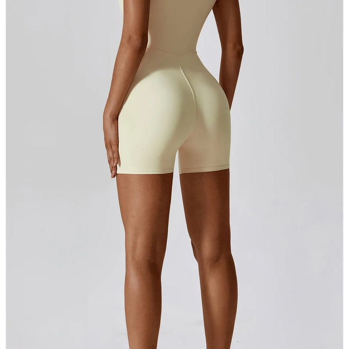 Buttery Soft Gym Set – Leggings & Backless Sports Bra Matching Outfit