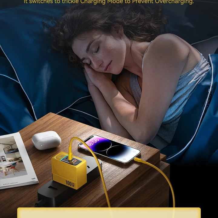 WEKOME GaN 100W High-Speed Charger - Type C Fast Charging