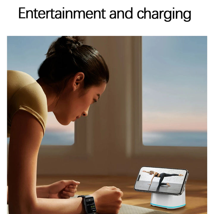 3-in-1 Magnetic Wireless Charger for Apple Devices - 15W Fast Charge