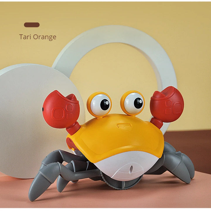 New Dancing Crab Musical Toys for Babies Interactive Edition Birthday Christmas Gift Comes with Interactive Crawling Crab Toy – Sensory & Educational Fun for Kids