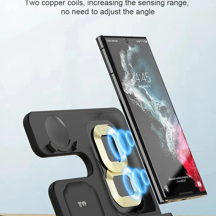 Fast Wireless Charging Pad for iPhone & Samsung Devices