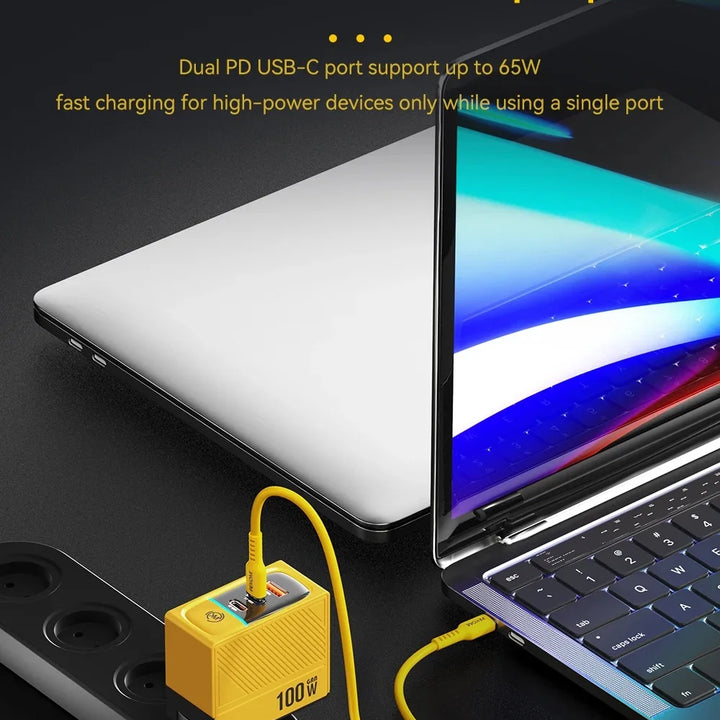 WEKOME GaN 100W High-Speed Charger - Type C Fast Charging