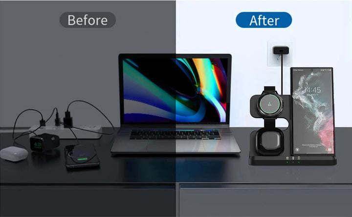 Fast Wireless Charging Pad for iPhone & Samsung Devices