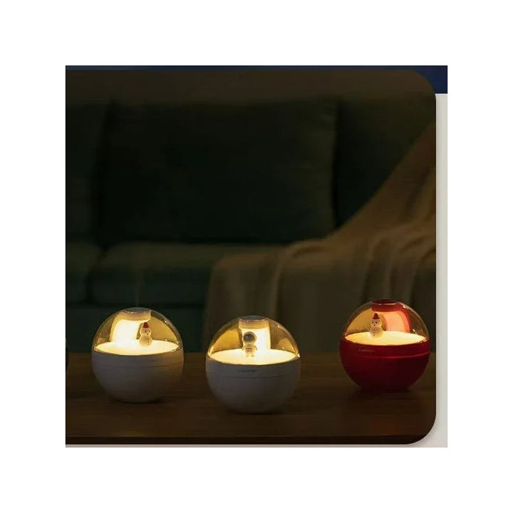 Nordic Flame Humidifier USB Aromatherapy Machine for Home Use - Compact Essential Oil Diffuser with Flame Design