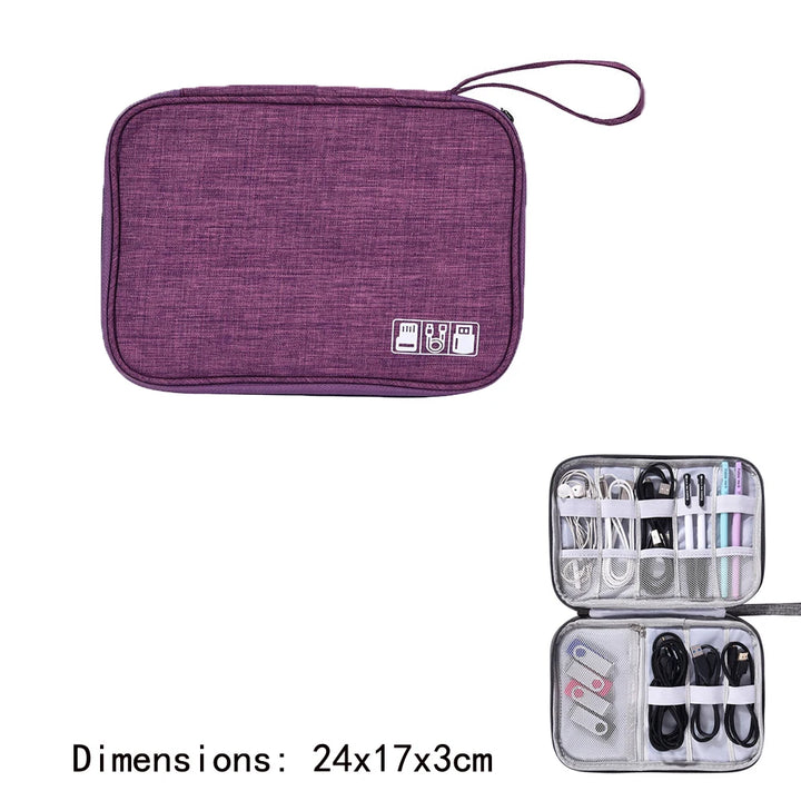 Waterproof Cable Organizer Case