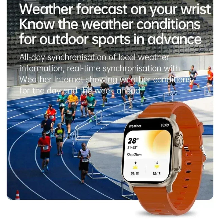 T800 Ultra Smartwatch – Bluetooth Calls, Music & Fitness for Android/iOS