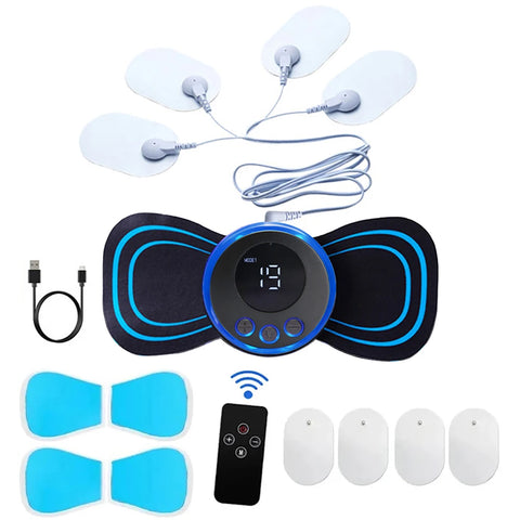 Smart Pulse Massager Sticker – EMS Neck & Shoulder Relief