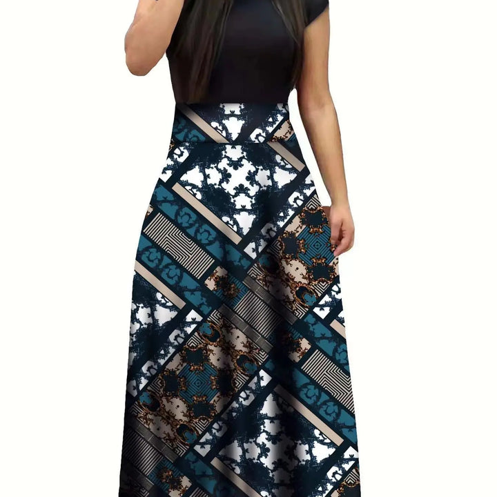 Floral Print Swing Dress – Summer Style for Effortless Elegancewomen's large swing skirt