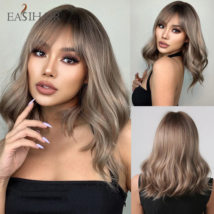 Blonde Ombre Heat-Resistant Wig