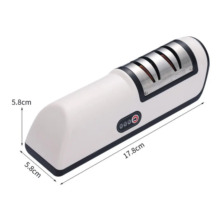 Electric Knife Sharpener – 5-Second Fast Sharpening & Polishing Tool for All Kitchen Knives