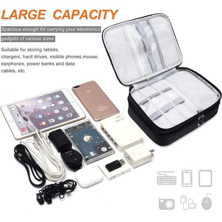 Waterproof Cable Organizer Case