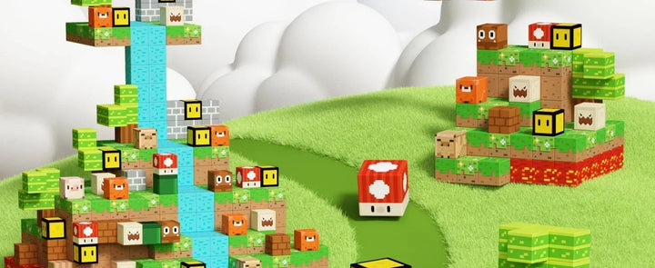 Magnetic Building Block Magnet Cube Mine World Set for Boy Girl Kid Age 3+ DIY Model Children STEM Sensory Toy Christmas Gift