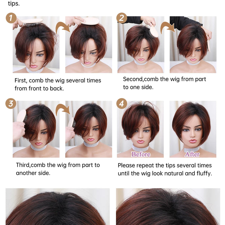 Blonde Ombre Heat-Resistant Wig