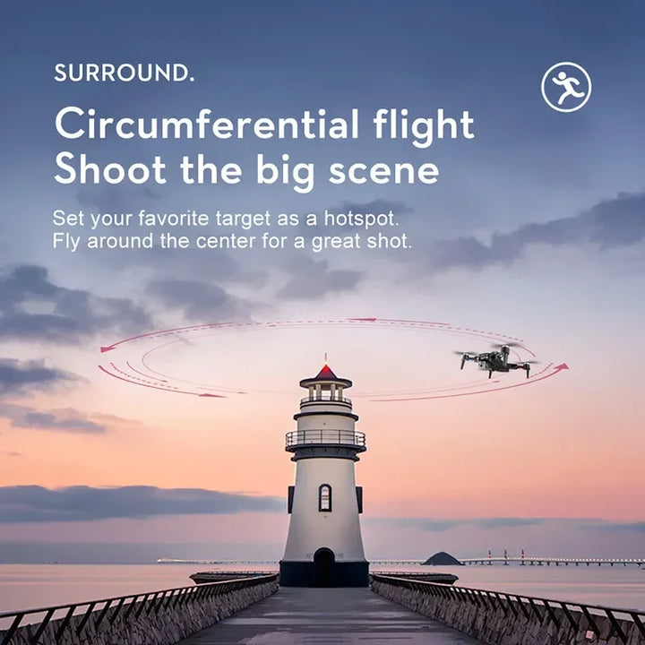 S2S Drone 8K Xiaomi 5G GPS HD Aerial Photography Dual-Camera Omnidirectional Obstacle Brushless Avoidance