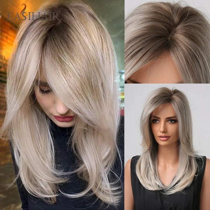 Blonde Ombre Heat-Resistant Wig