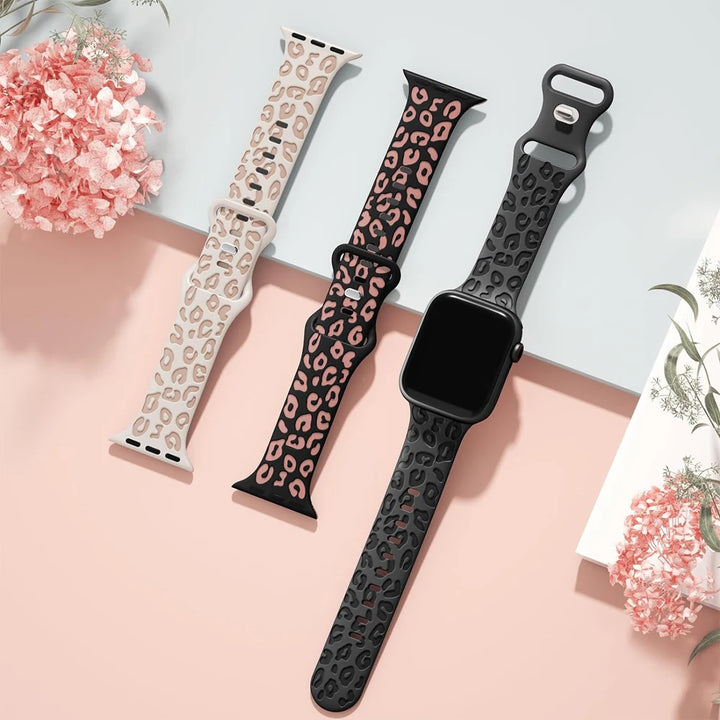 Engraved Silicone Strap for Apple Watch - All Series