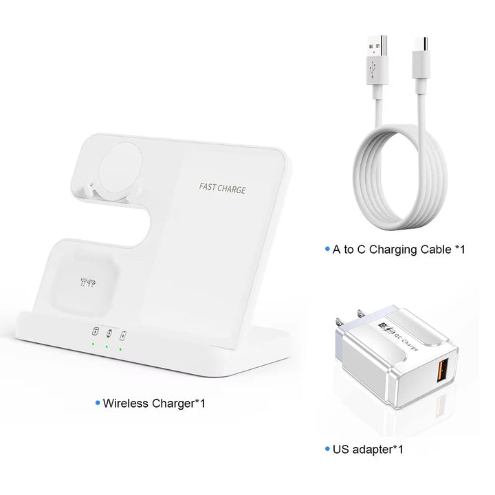 Fast Wireless Charging Pad for iPhone & Samsung Devices