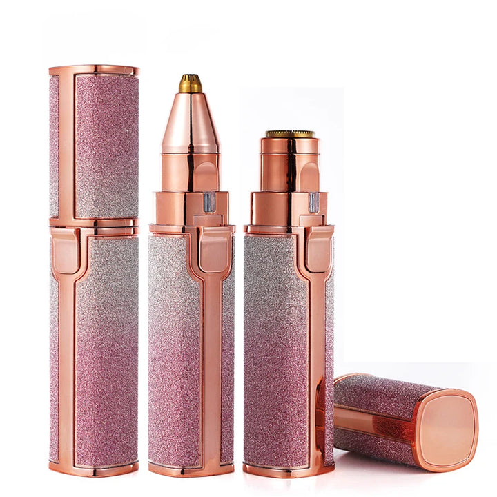 2-in-1 Precision Facial Hair Remover & Eyebrow Trimmer