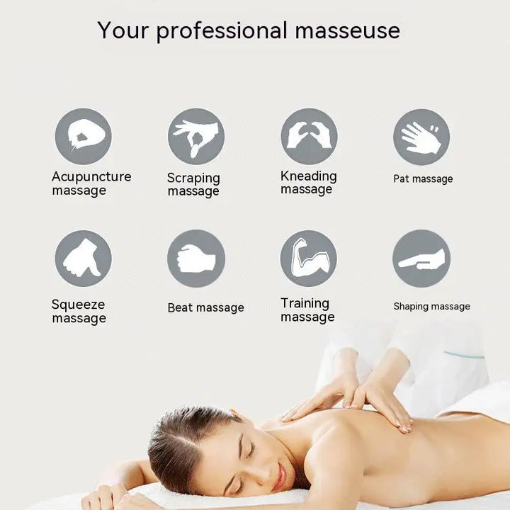 Smart Pulse Massager Sticker – EMS Neck & Shoulder Relief