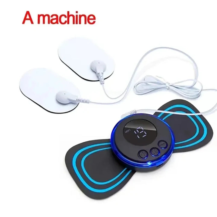 Smart Pulse Massager Sticker – EMS Neck & Shoulder Relief