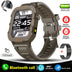 New Smart Watch Men LED Flashlight Blood Pressure Monitoring Multiple Sport Modes Fitness Tracker Outdoor Military HD Smartwatch
