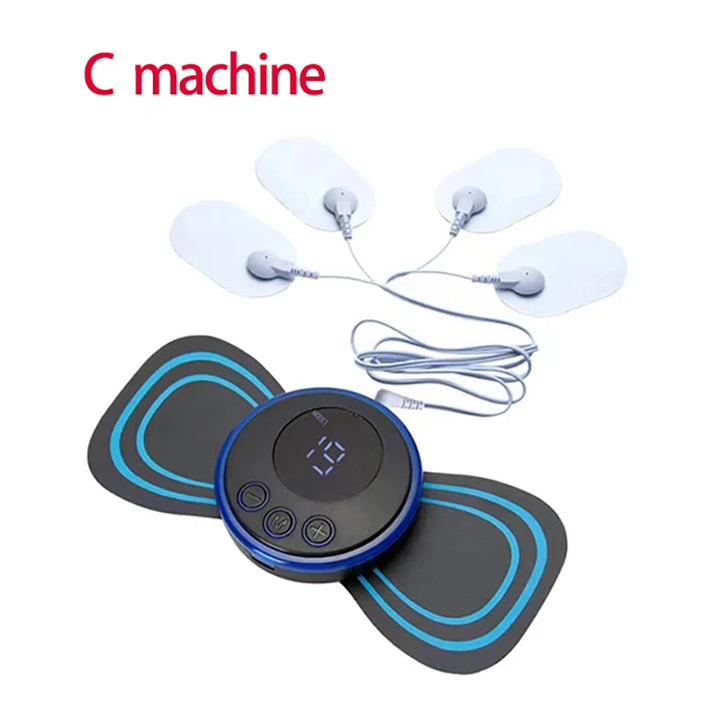 Smart Pulse Massager Sticker – EMS Neck & Shoulder Relief