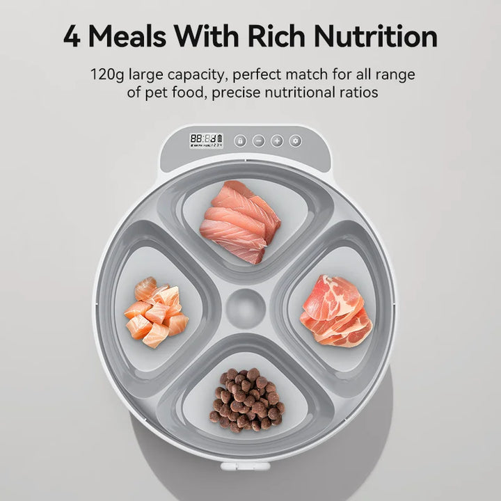 Smart Pet Food Dispenser – Automatic Wi-Fi Feeder for Dogs & Cats