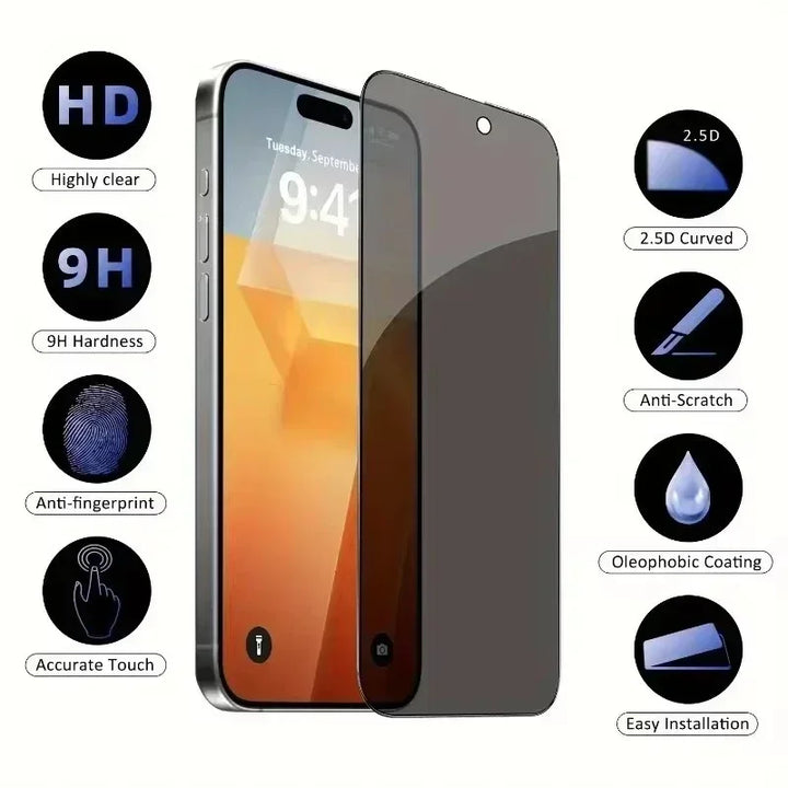 Privacy Screen Protector 5-Pack – iPhone 11 to 15 Series
