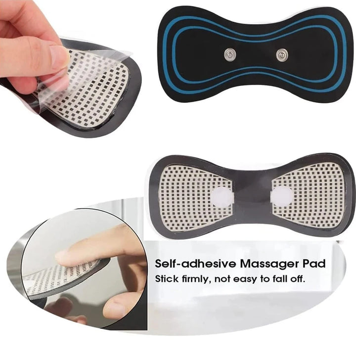 Smart Pulse Massager Sticker – EMS Neck & Shoulder Relief