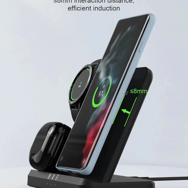 Fast Wireless Charging Pad for iPhone & Samsung Devices