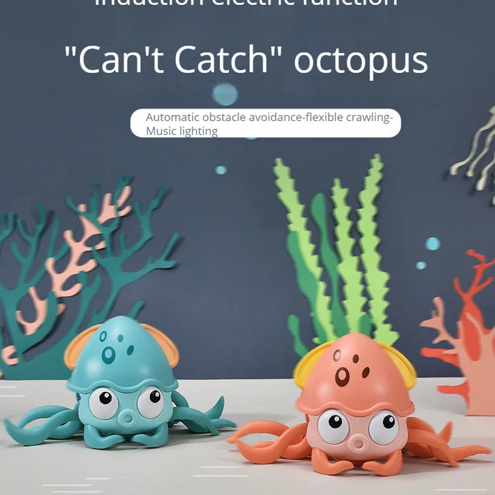 New Dancing Crab Musical Toys for Babies Interactive Edition Birthday Christmas Gift Comes with Interactive Crawling Crab Toy – Sensory & Educational Fun for Kids