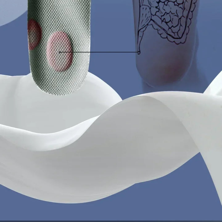Orthopedic Latex Insoles – Breathable & Shock-Absorbing