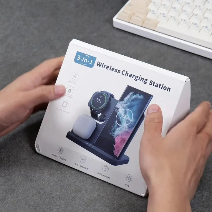 Fast Wireless Charging Pad for iPhone & Samsung Devices