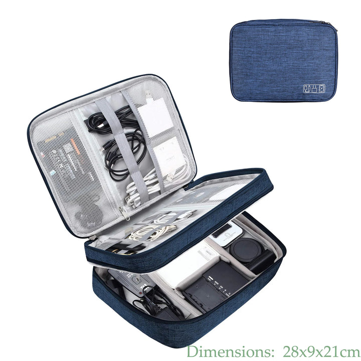 Waterproof Cable Organizer Case