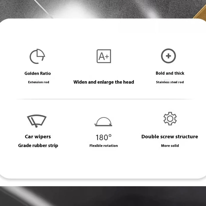 Magic Silicone Wiper – Multi-Purpose Squeegee for Floor, Glass & Bathroom