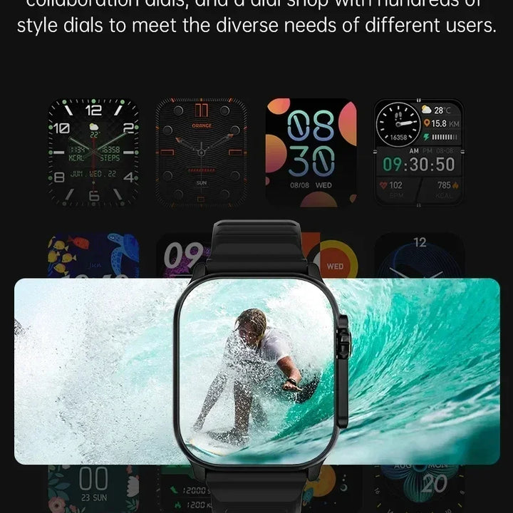 T800 Ultra Smartwatch – Bluetooth Calls, Music & Fitness for Android/iOS