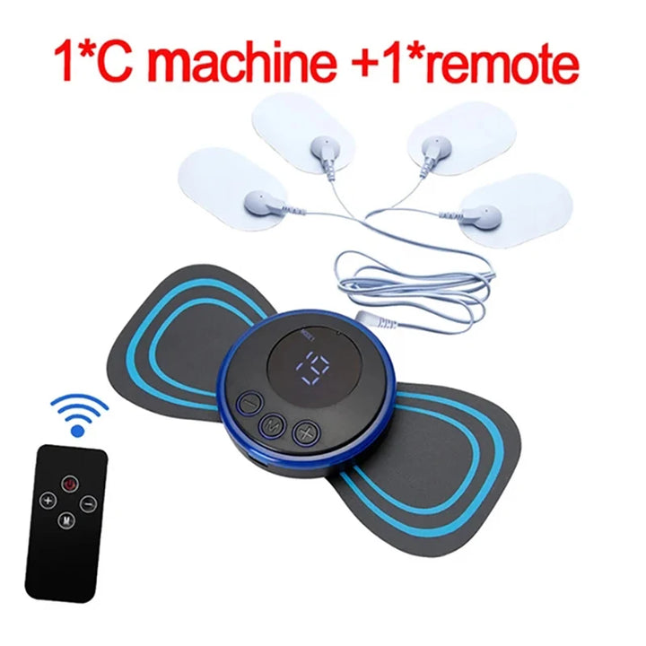 Smart Pulse Massager Sticker – EMS Neck & Shoulder Relief