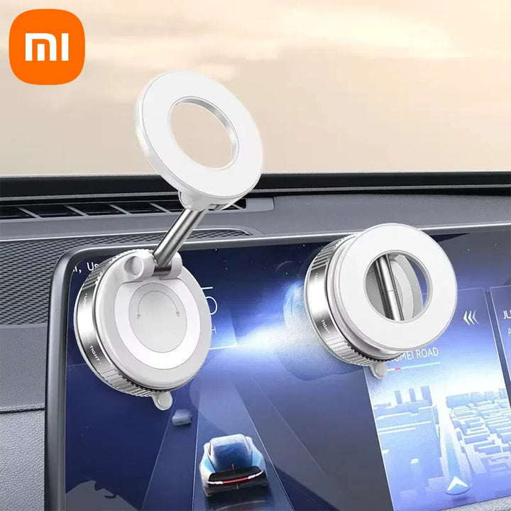 Xiaomi Car Mount Vacuum Magnetic Holder Portable Electric Foldable Strong Suction Mount for iPhone 13 14 15 16