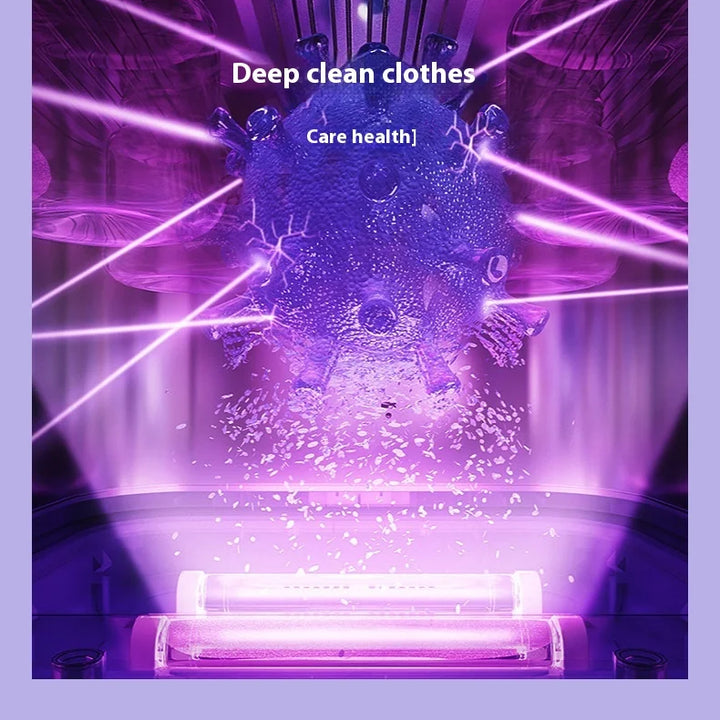 New 8L Mini Portable Foldable Washing Machine with Dryer and Spin for Socks Underwear Panties