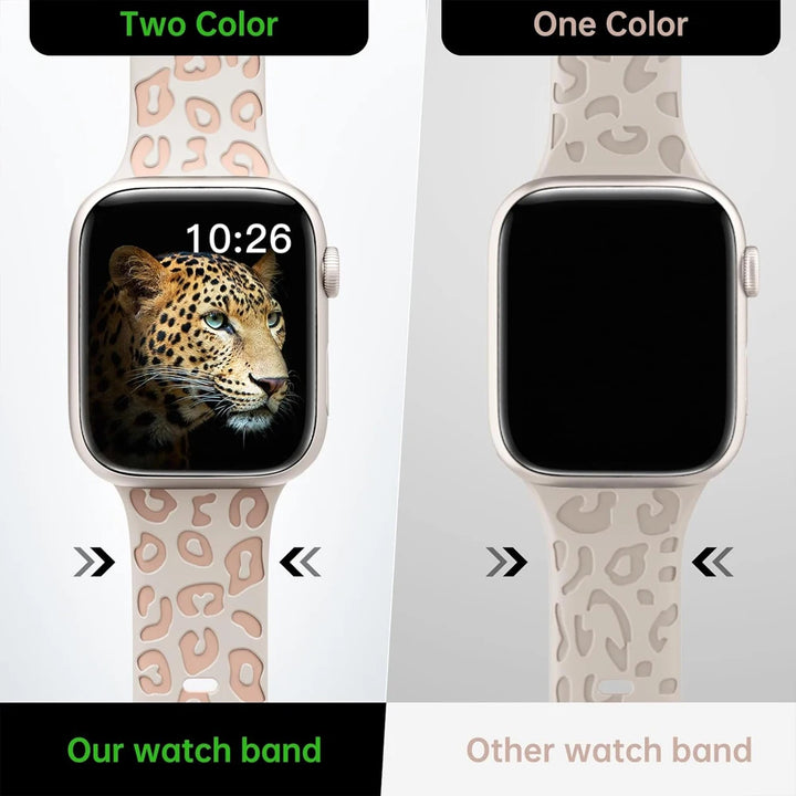 Engraved Silicone Strap for Apple Watch - All Series