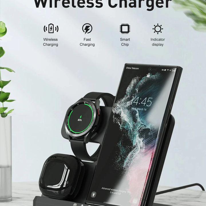 Fast Wireless Charging Pad for iPhone & Samsung Devices