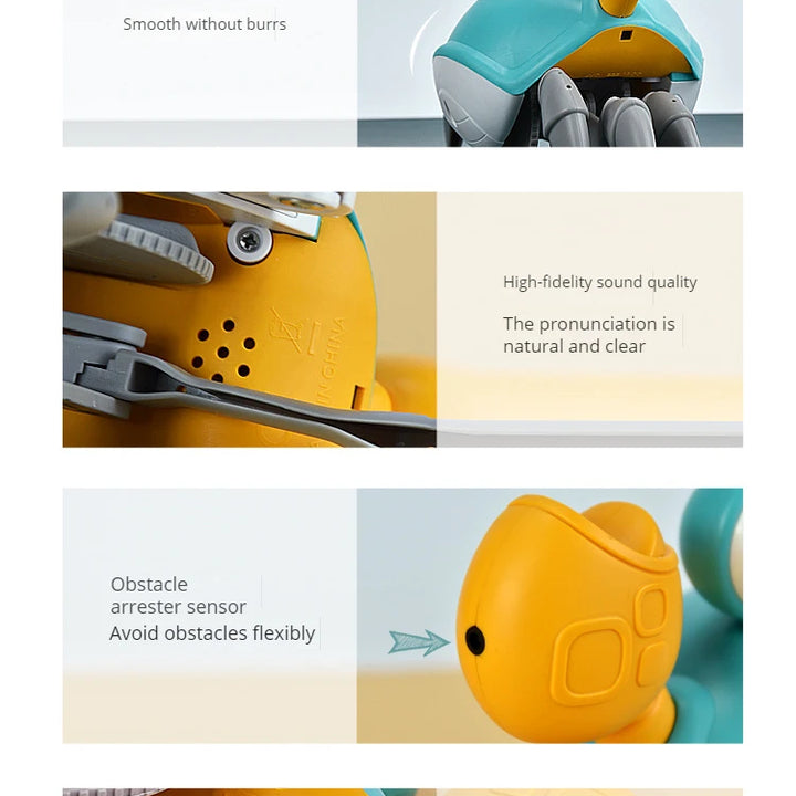 New Dancing Crab Musical Toys for Babies Interactive Edition Birthday Christmas Gift Comes with Interactive Crawling Crab Toy – Sensory & Educational Fun for Kids