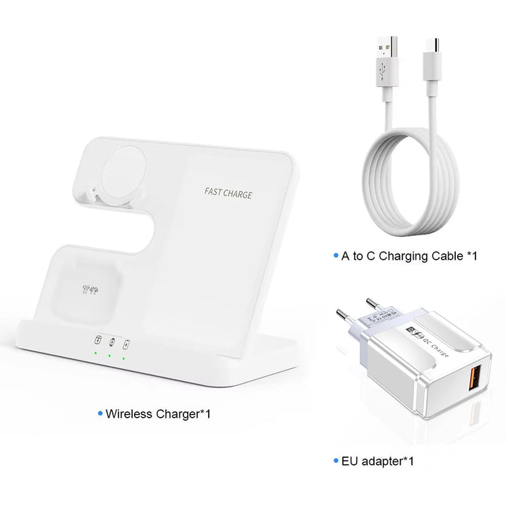 Fast Wireless Charging Pad for iPhone & Samsung Devices