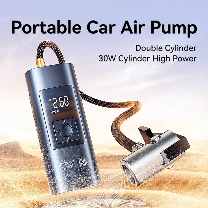 Wireless Air Pump Portable Air Compressor Smart Digital Car Electric Air Pump for Car Motorcycle Bicycle Inflator Pump