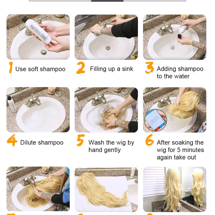 Blonde Ombre Heat-Resistant Wig