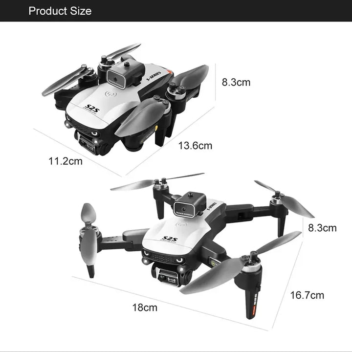 S2S Drone 8K Xiaomi 5G GPS HD Aerial Photography Dual-Camera Omnidirectional Obstacle Brushless Avoidance